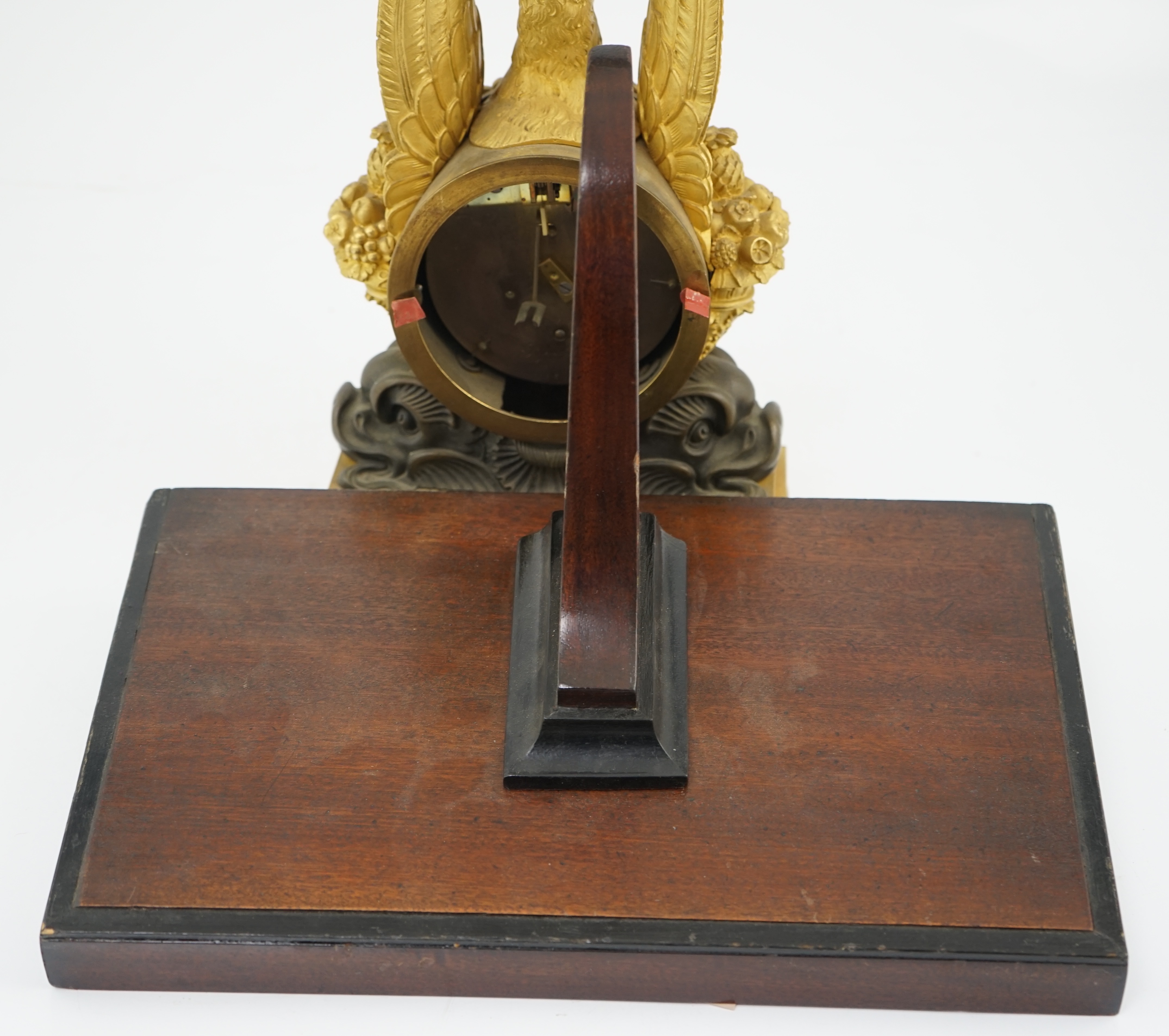 J. Schwearer, Regents Park, a Regency bronze and ormolu mantel timepiece